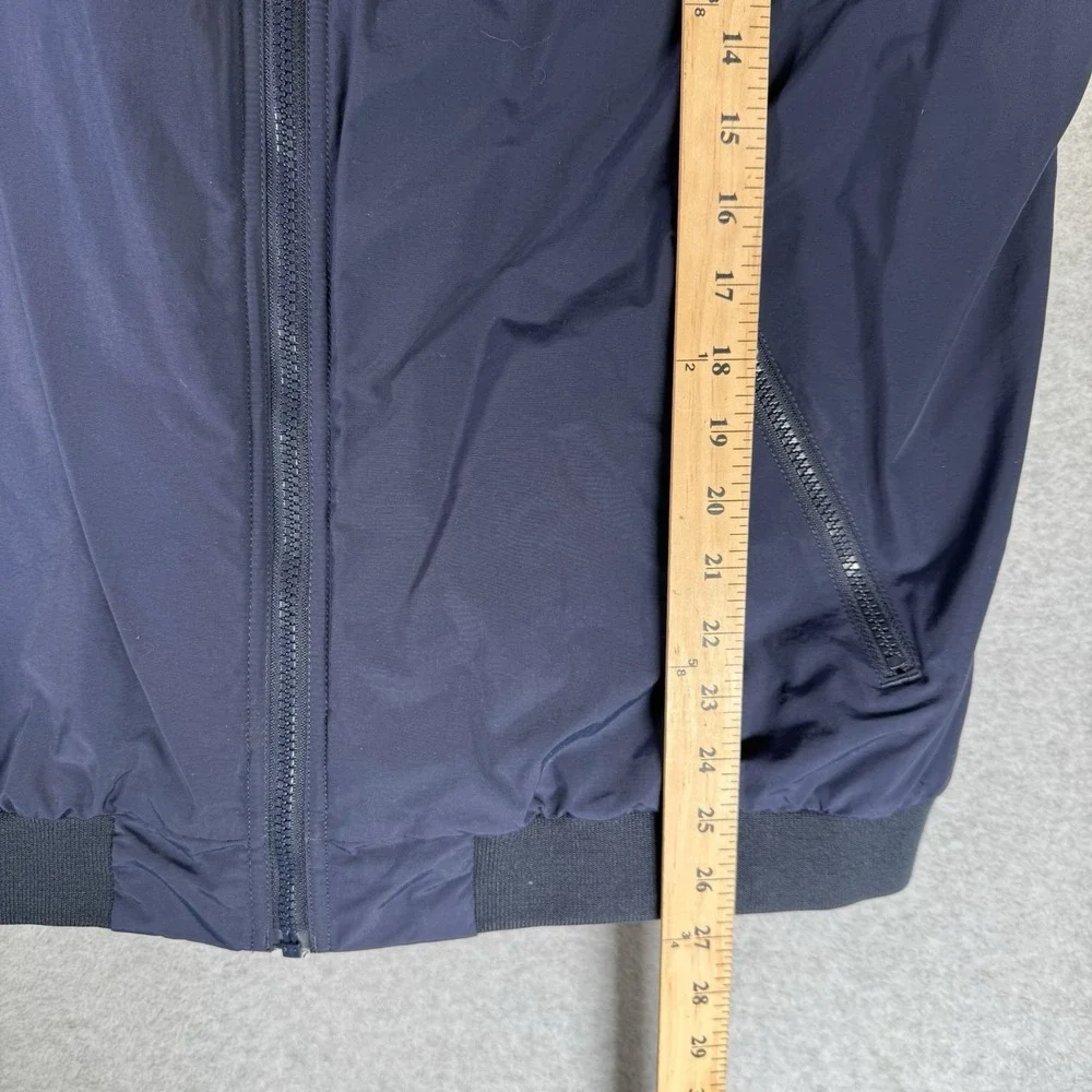 Vintage LL Bean Men's Warm Up Bomber Jacket Fleece Lined‎ Men's Large Blue